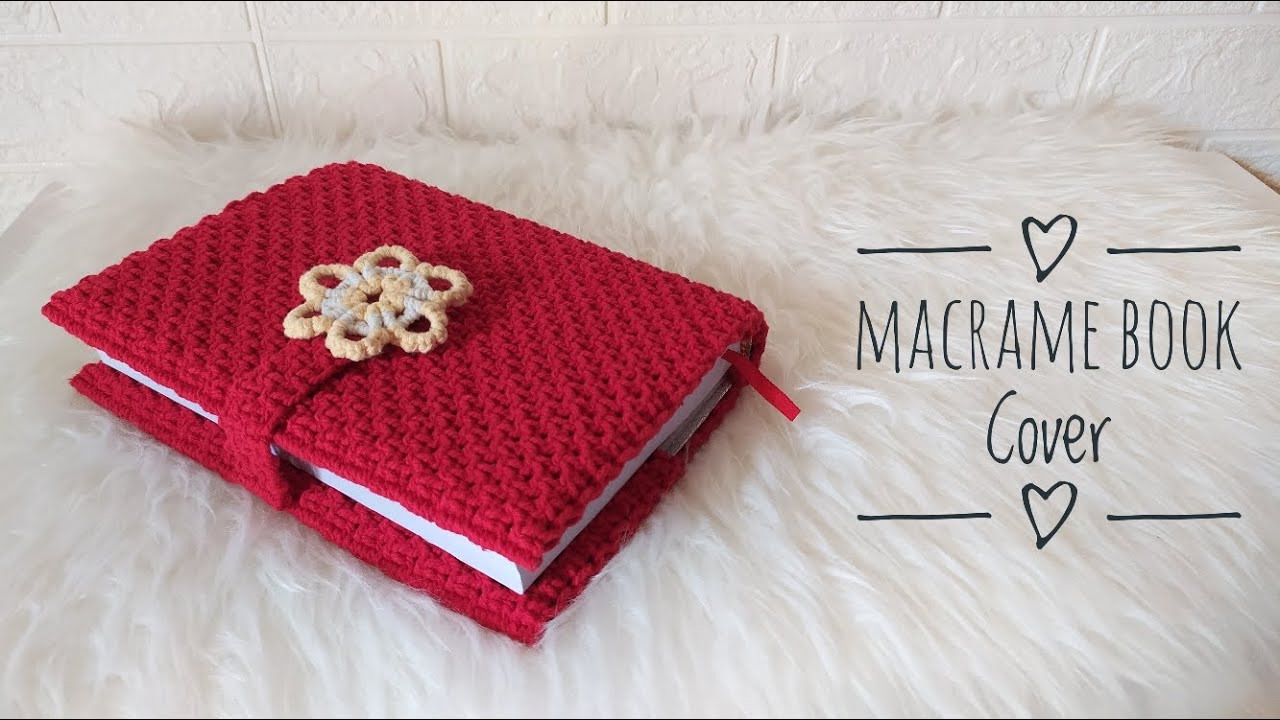 Обложка для книги в технике макраме || Мастер-класс по обложке Корана