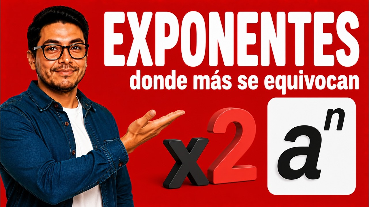 Tema 13: Leyes de los exponentes/ EXANI-II