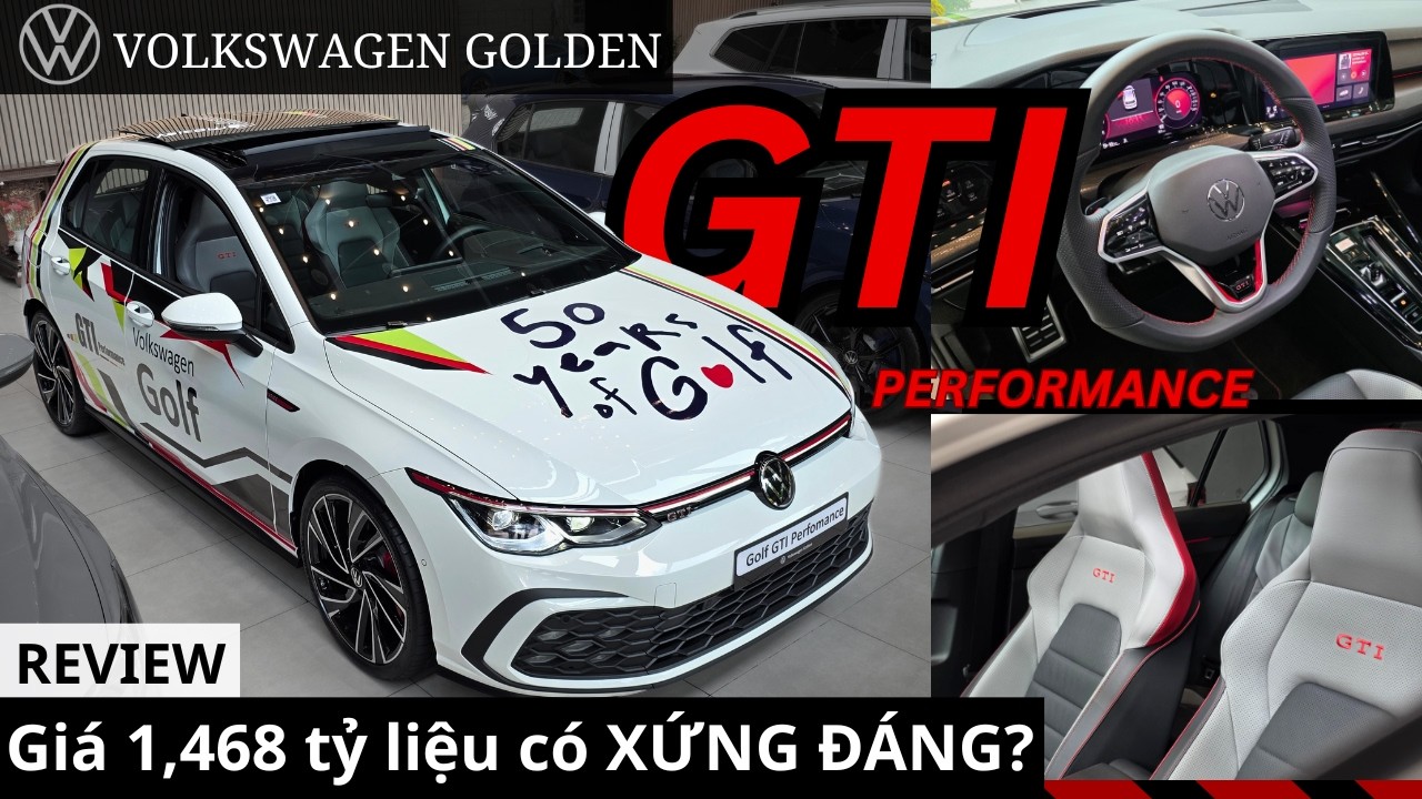 Volkswagen Golf GTI Performance 2026 - Hơn 1,4 tỷ cho Bản lái Hay và Cân bằng nhất dòng