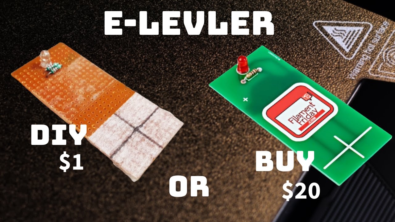 DIY E-Leveler - Electronic Device for Easier Bed Leveling on any 3D Printer