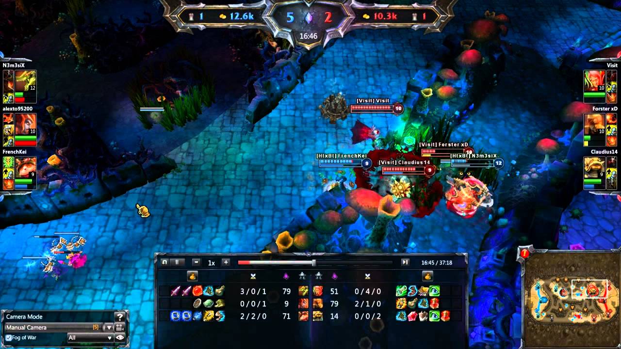 League of Legends - OLD 3v3 Ranked - Twisted Treeline