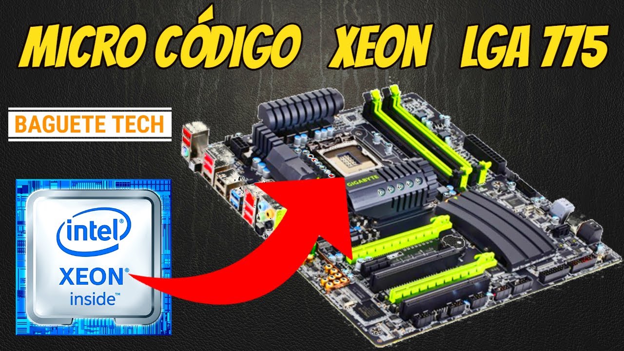 Como Inserir MICRO CÓDIGO de XEON em BIOS LGA 775 (AMI BIOS MOD)