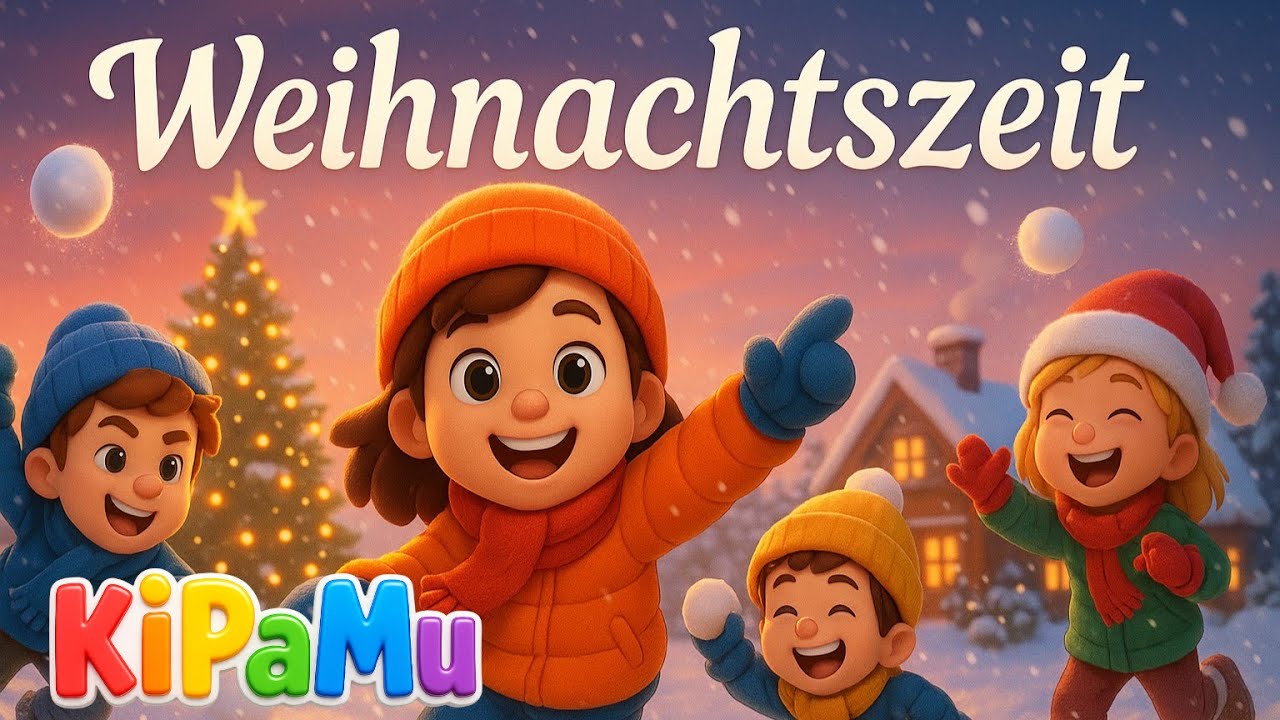 Weihnachtszeit – Fröhliches Kinder Weihnachtslied 🎄 | KiPaMu – Kinderlieder