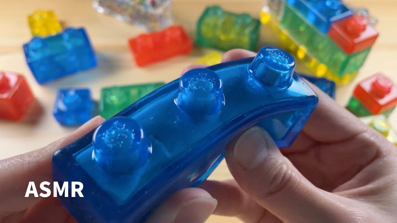 【ASMR｜音フェチ】ぷにぷにスクイーズブロック『JELLY BLOX（ジェリーブロック）』で遊ぶ。Sticky & Squishy Sounds (No Talking)