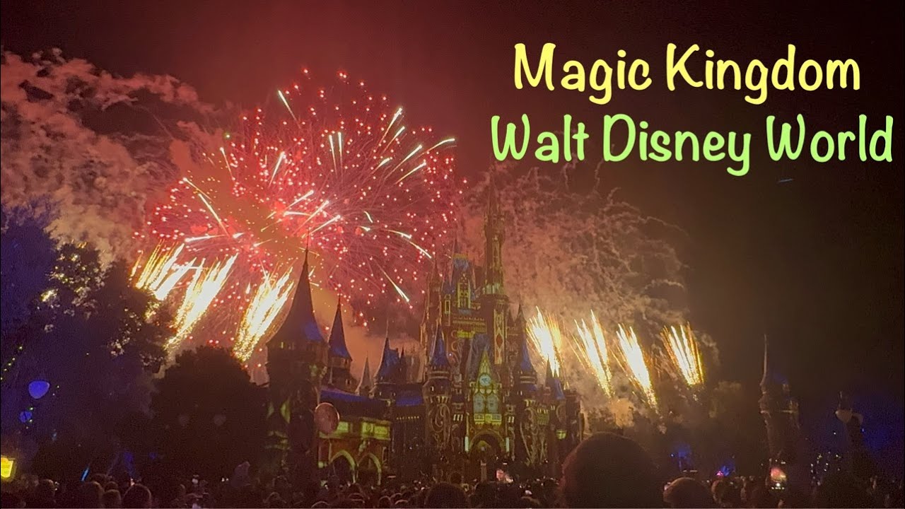 Live Streaming Disney World Magic Kingdom! Double Disney Starlight and Fantasy in The Sky Fireworks!