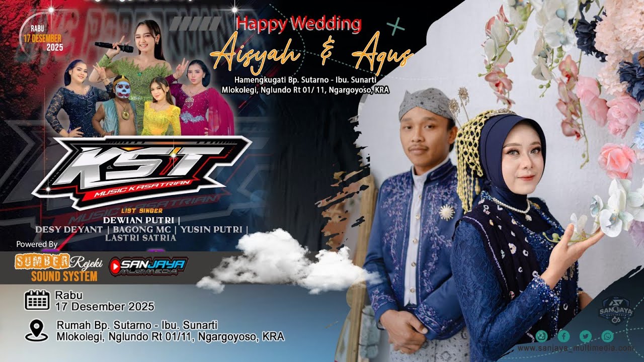 Live Cs.KST MUSIC || SR ( Sumber Rejeki ) AUDIO - Wedding 
