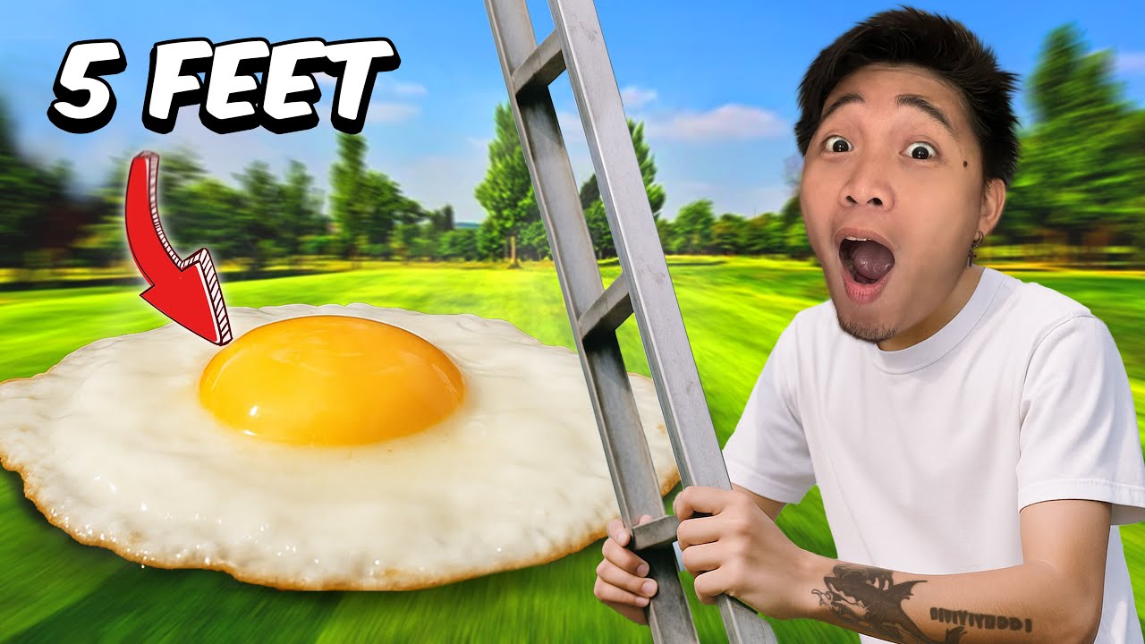 I BUILT THE WORLD’S BIGGEST SUNNY SIDE UP EGG