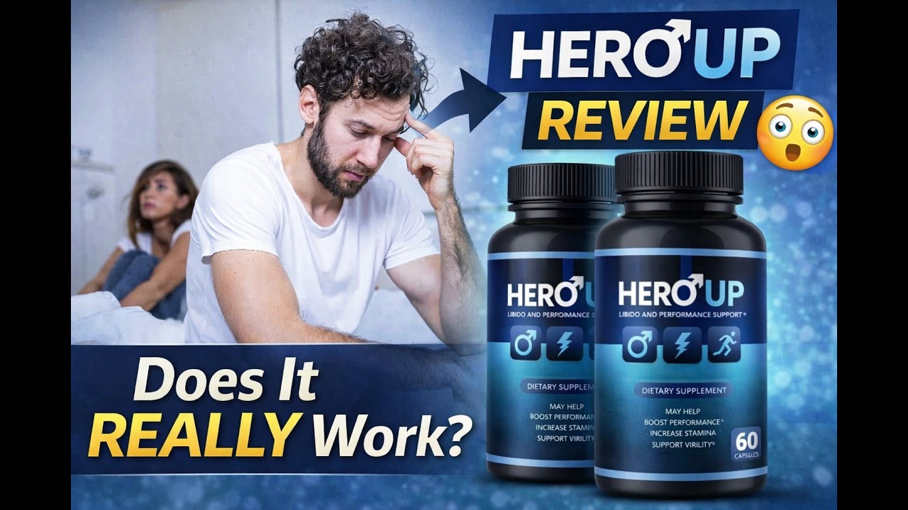 HERO UP BEST REVIEW | Daily Male Wellness Support or Just Hype?