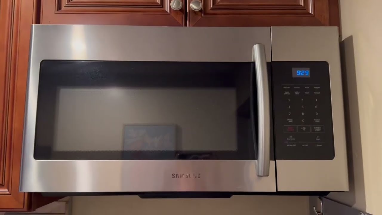 Честный обзор микроволновой печи SAMSUNG Over the range, SAMSUNG ME17R7021ES