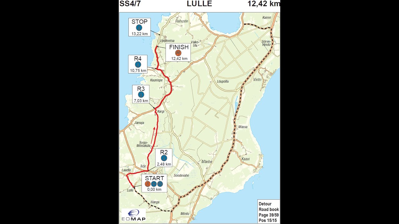 Saaremaa Rally 2024 SS4/7 Lülle Recce