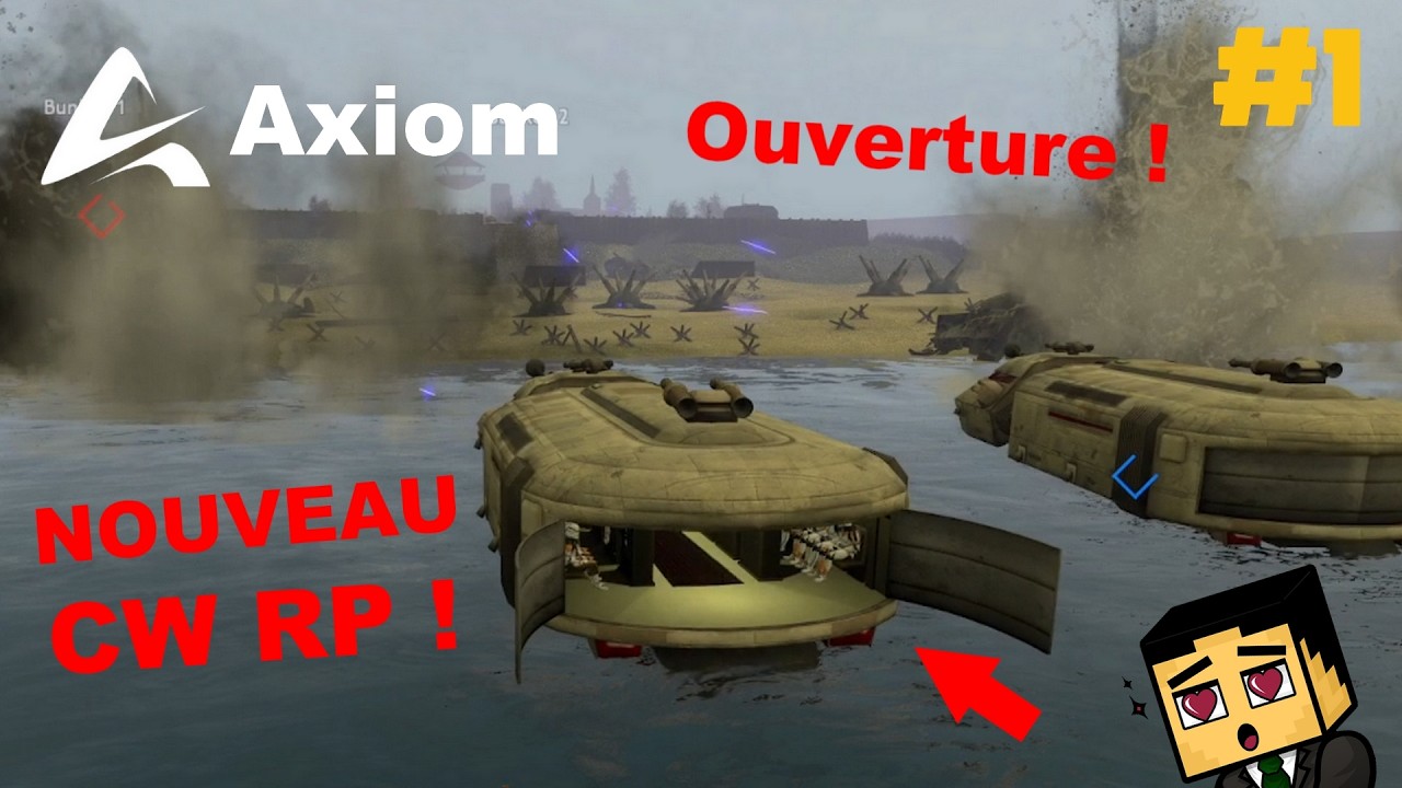 Un NOUVEAU Clone Wars RP ?! 😱 - Axiom Clone Wars Gmod RP #1 - Rediffusion Twitch 21/03/26
