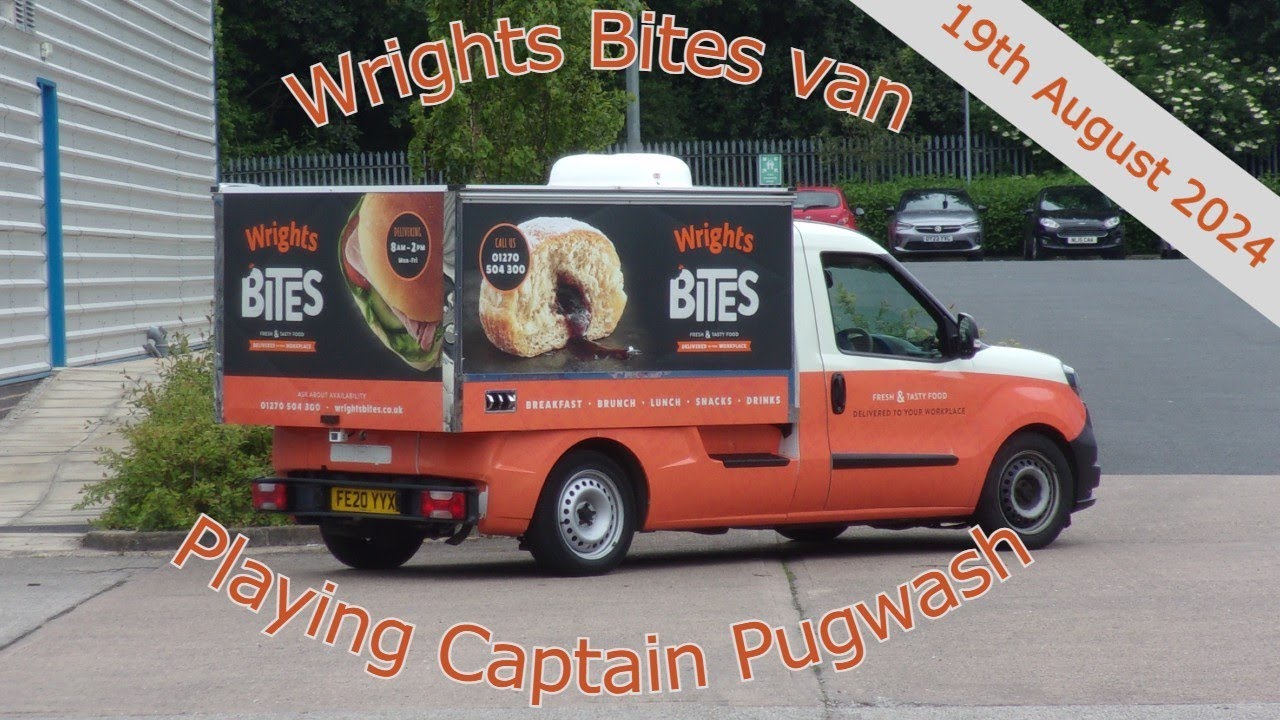 Wrights bites Food Van Playing Captain Pugwash