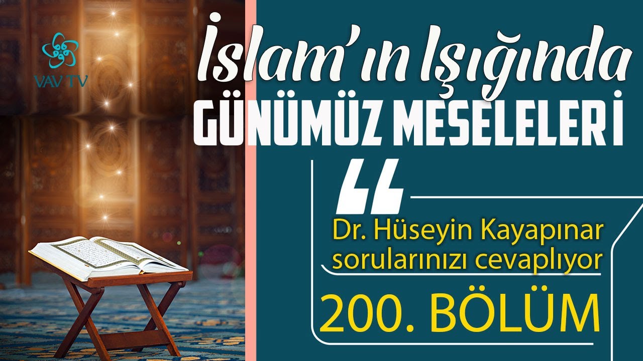 Hisse senedi alım satımı caiz midir? | İslam'ın Işığında Günümüz Meseleleri (200. Bölüm)