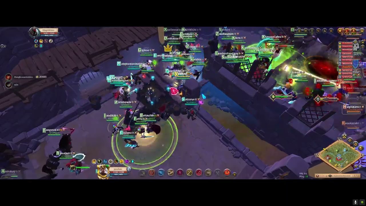 ALBION ONLINE | AFTERMATH VS GRIFFIN EMPIRE (REALMBREAKER) | CASTLE
