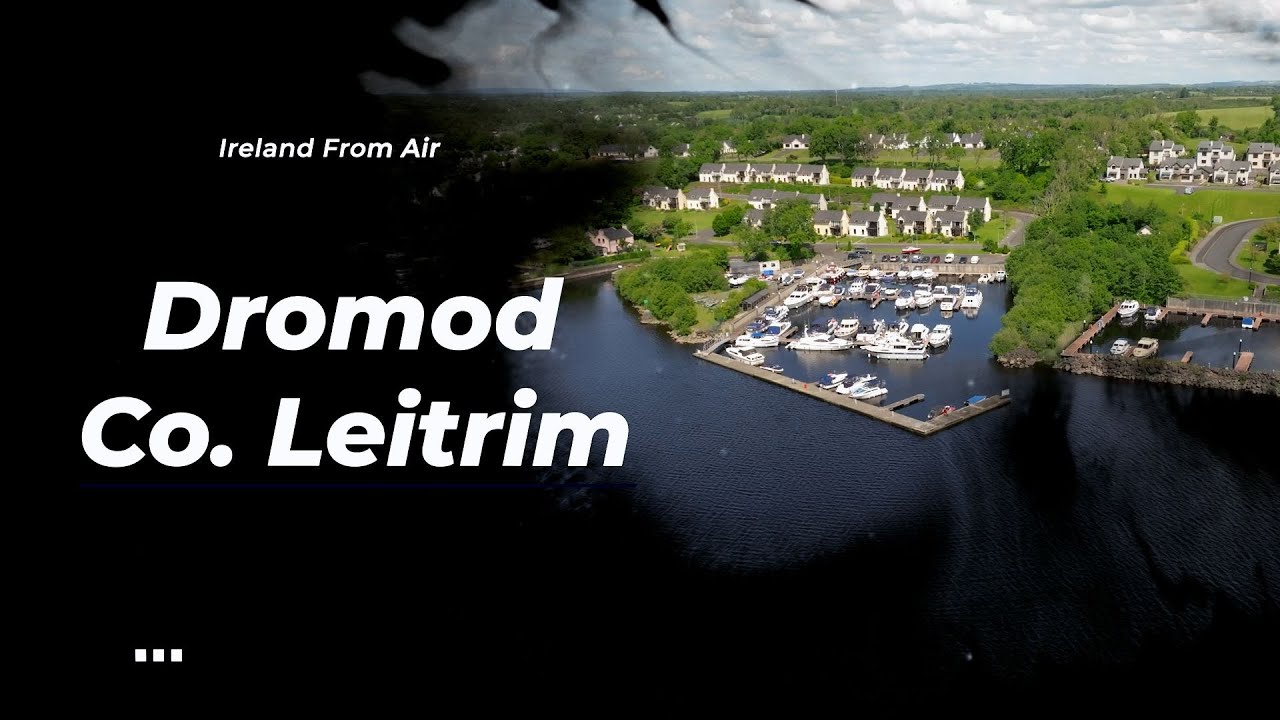Dromod Village | Lough Bofin | Co. Leitrim | Ireland - DJI Mavic 3 Drone Video 4K