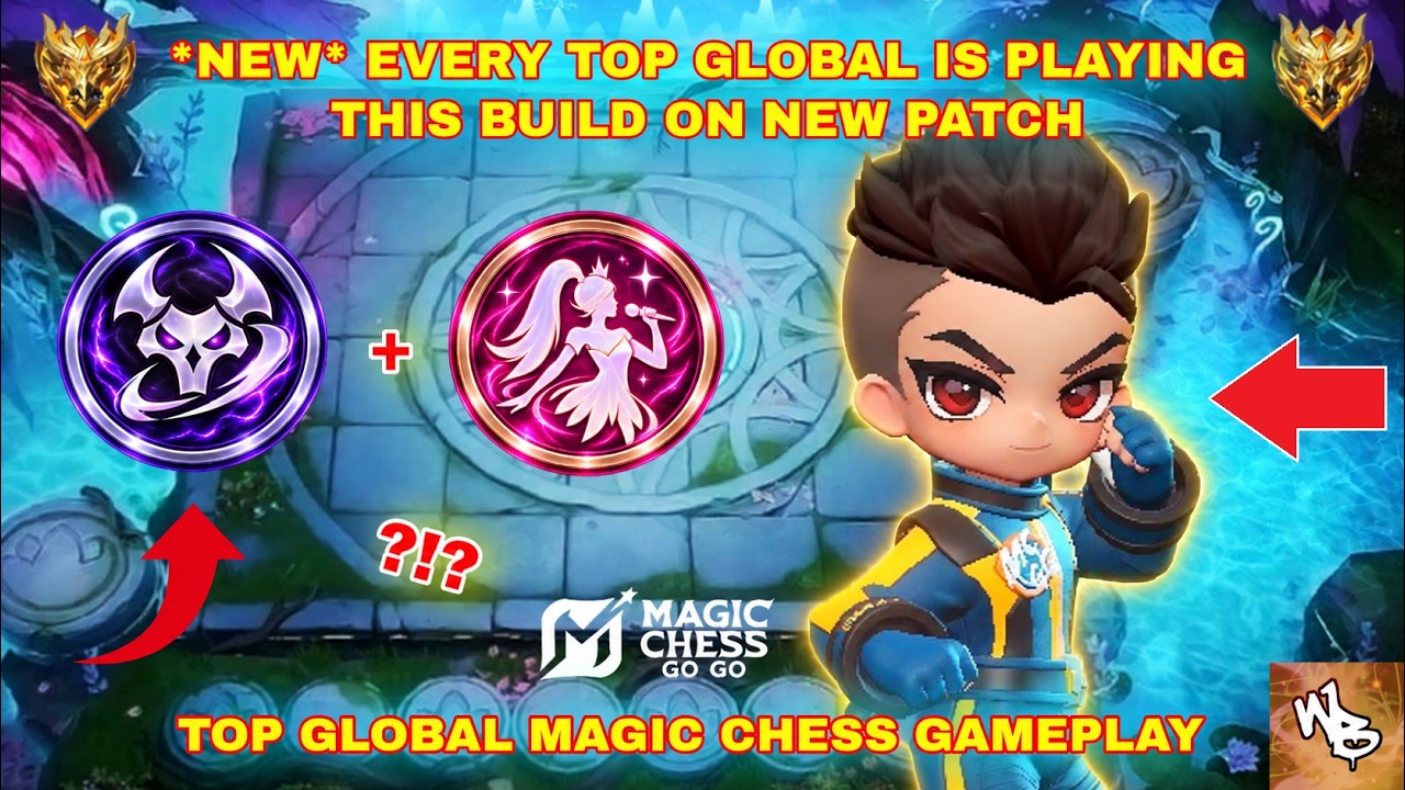 NEW PATCH TOP GLOBAL FAVORITE META SYNERGY COMBO  - BEST MAGIC CHESS STRATEGY - MAGIC CHESS GO GO