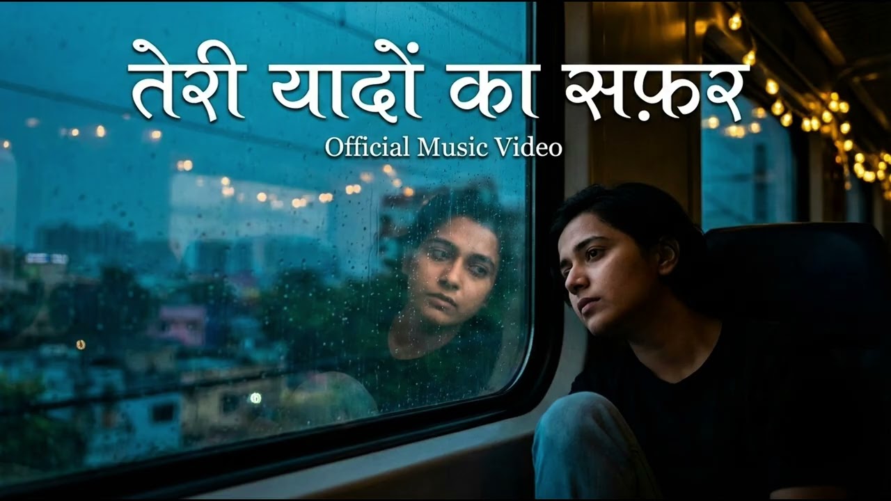 तेरी यादों का सफर ❤️ | 90s Romantic Song | Old Style Hindi Melody