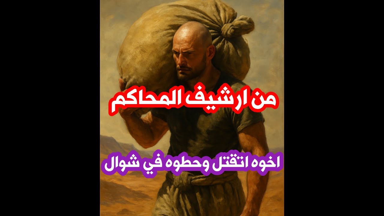 من ارشيف المحاكم حل لغز مقتل الاخ وتقطيعة في شوال والقاتل هيصدمك