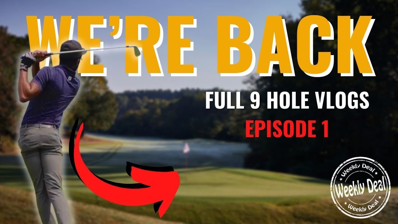 Full 9 Hole Vlog - New Series - Winter Golf