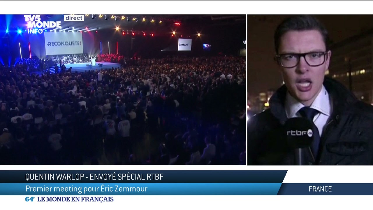 Meeting d'Eric Zemmour : 