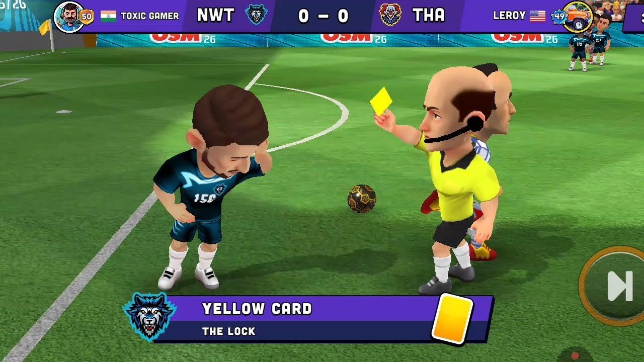 Mini Football match TOXIC GAMER 🔴🔴