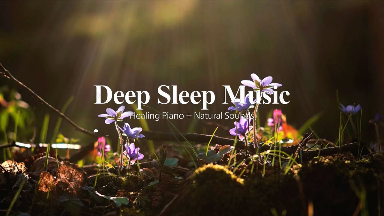 Healing Piano & Natural Sounds 3 Hours-Deep Relaxation, Stress Relief, Sleep Music