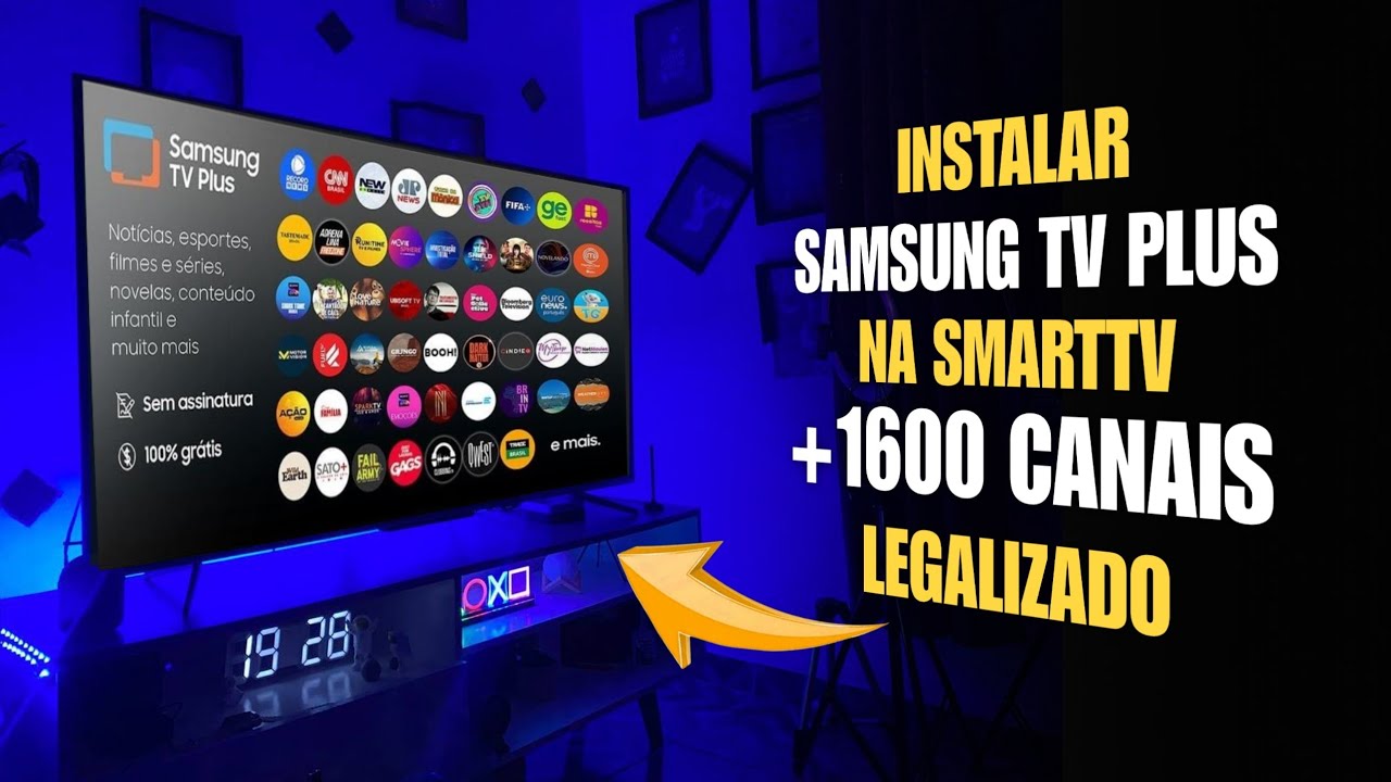 Instalar Samsung TV Plus na AndroidTV ou GoogleTV