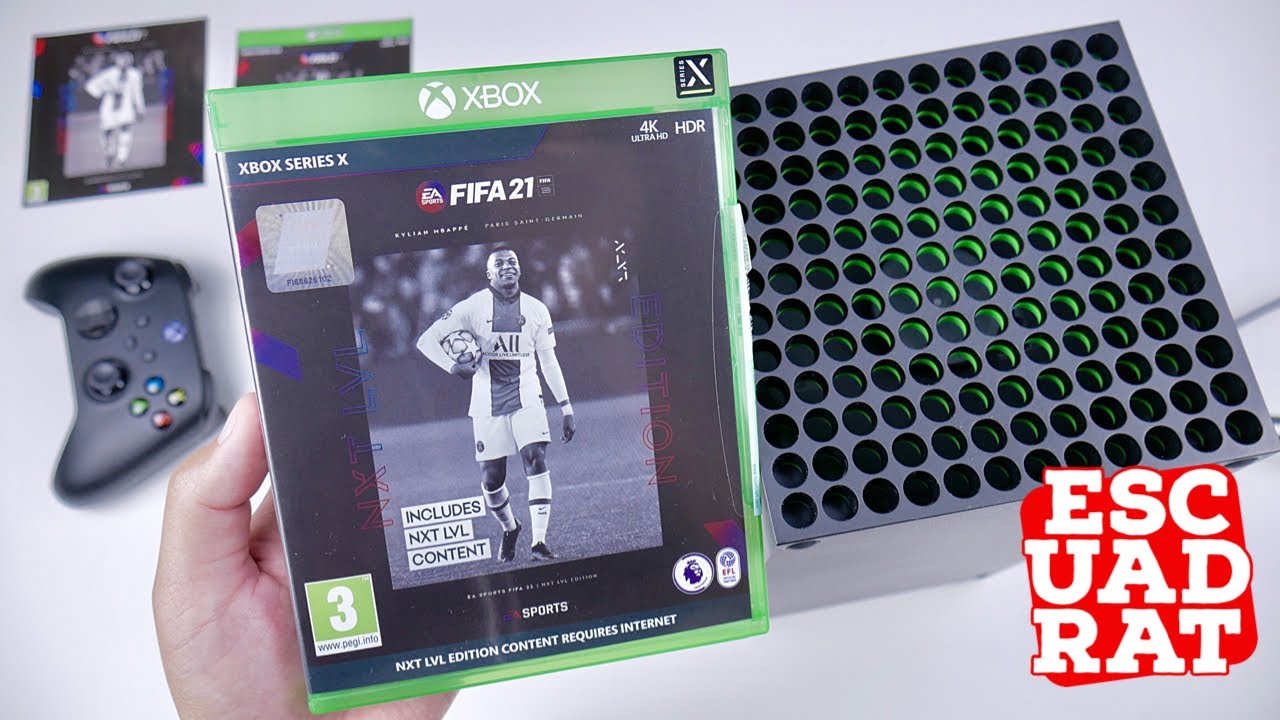 FIFA 21 NXT LVL Edition Xbox Series X English, Unboxing & Gameplay Next Gen Console