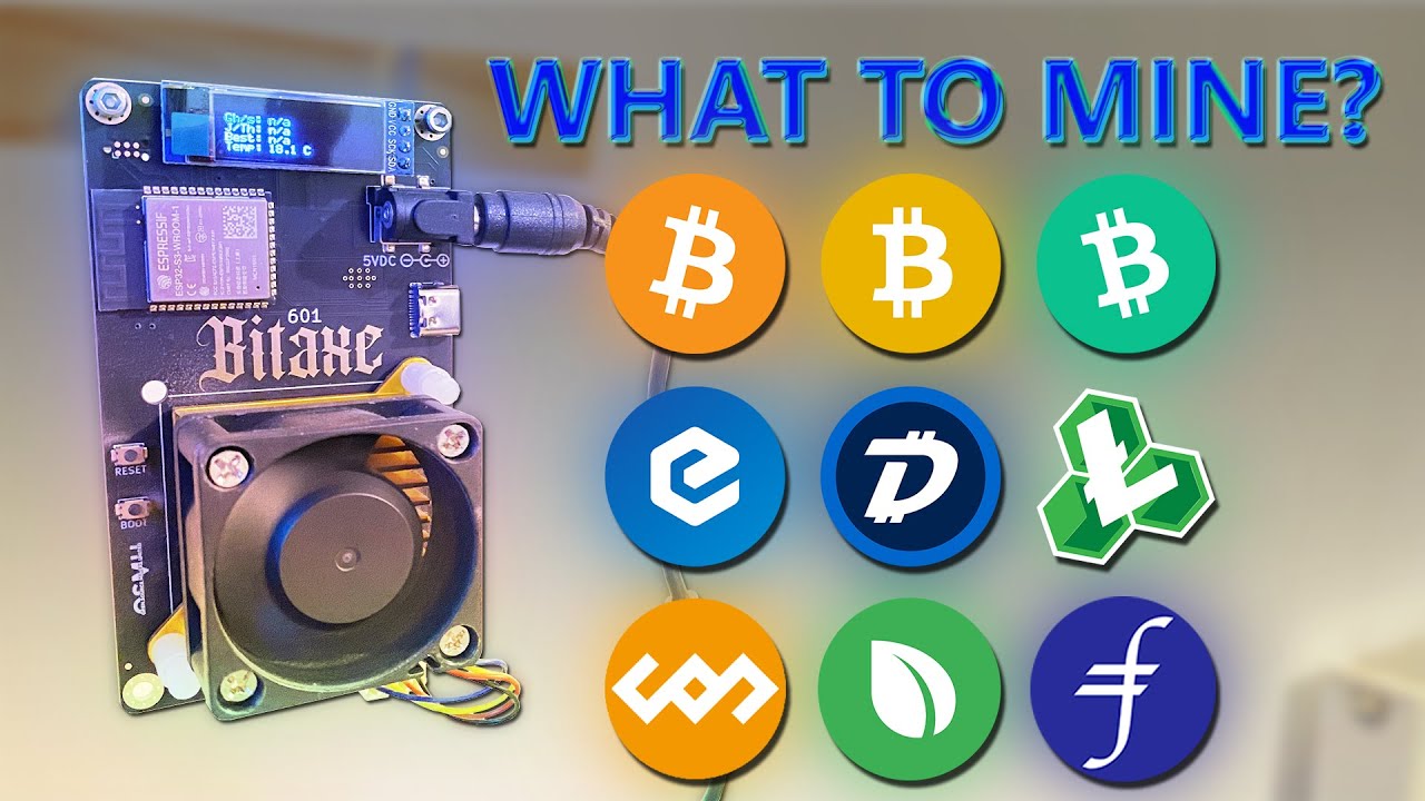 Mining Smaller Coins With The Bitaxe Rig - Help Me Choose