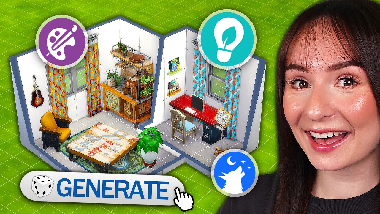 Can I build with 5 RANDOM PACKS challenge in The Sims 4?