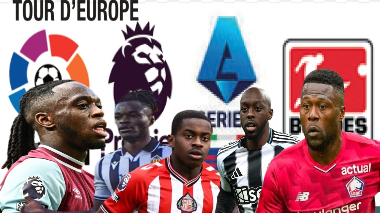 Suivez la performance incroyable des joueurs congolais aux championnats européens