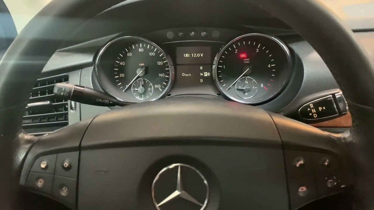 Сброс сервиса Mercedes R-класса