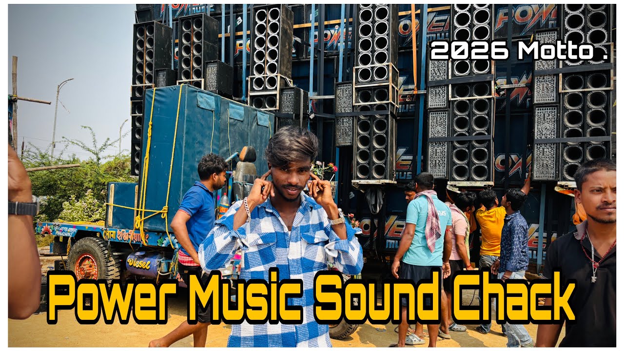 POWER MUSIC SOUND CHACK LIVE MOTTO MELA 2026 #mottomela #2026 