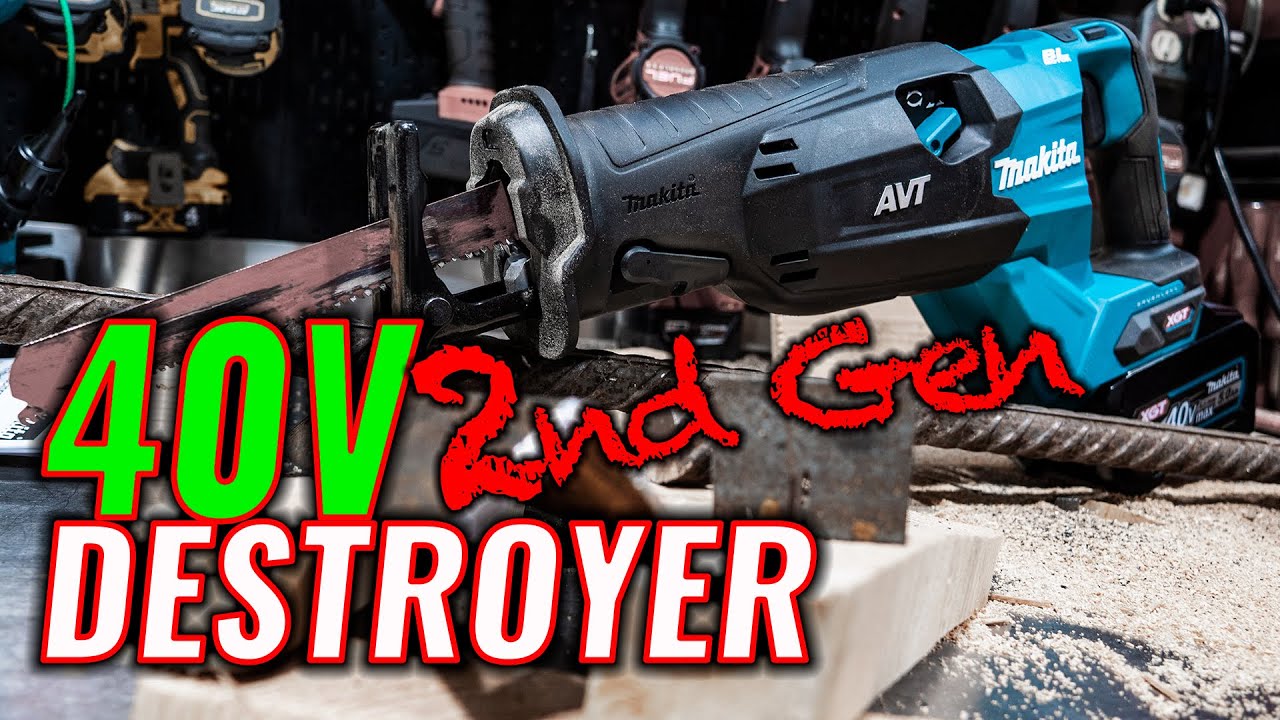2nd GEN Makita 40V XGT Recip Saw Review [GRJ02]