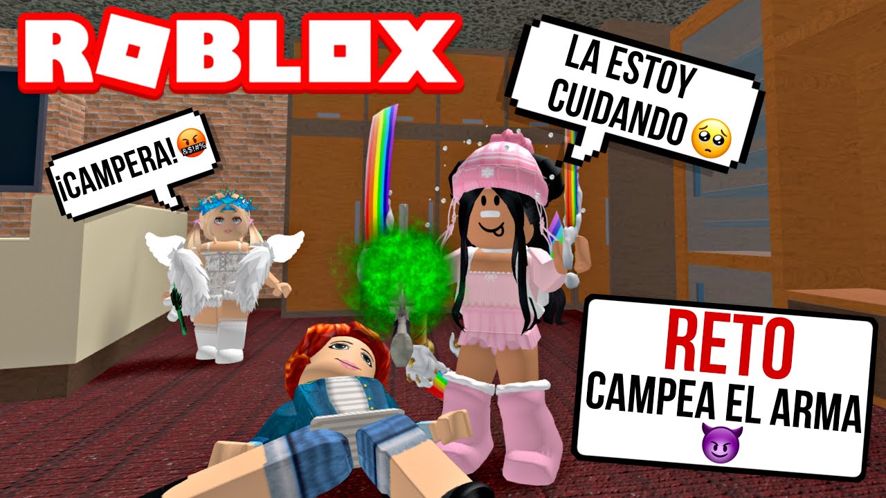CUMPLIENDO RETOS EN MURDER MYSTERY 2 😈 / MICHI ROBLOX