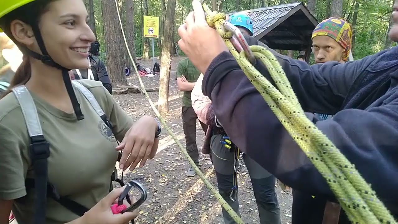 Как натянуть и пройти наклонный троллей. Косоруков Ю. С. Часть 2.