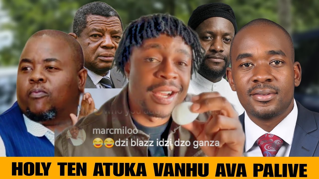 Holy ten atuka Sir Wicknell, Chamisa, Cde Geza na Winky d paLive Instagram 🔥😱
