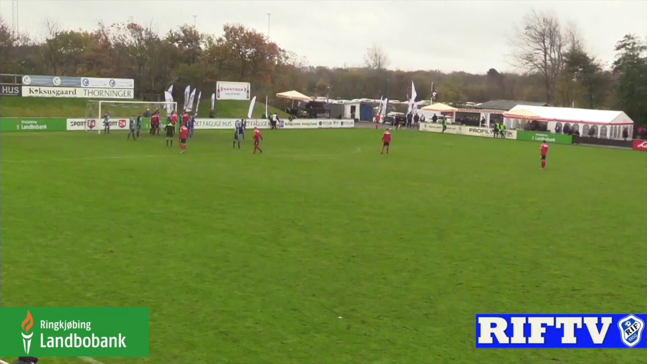 Ringk&oslash;bing IF 2 - 1 FC Sydvest (3. november 2019)