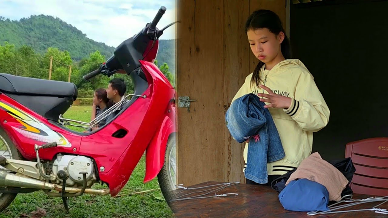 Van Anh carefully folded her parents' clothes, waiting for the day of reunion.