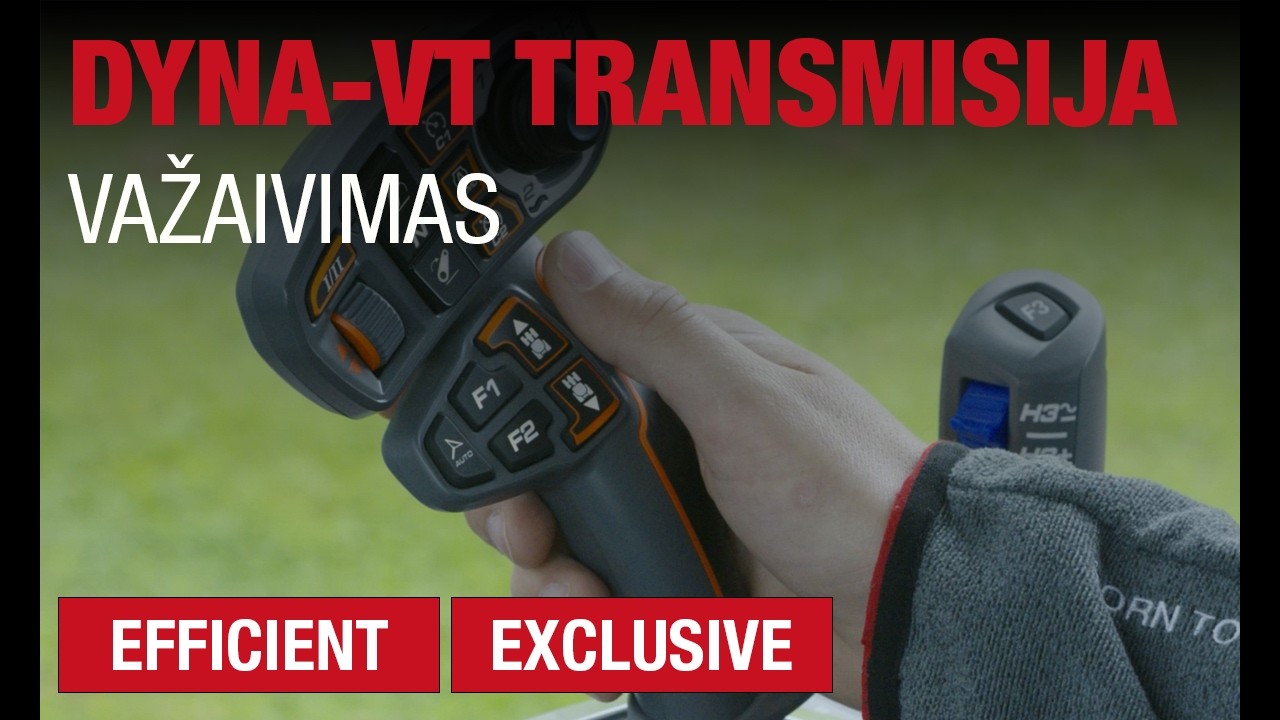 NAUDOJIMAS | DYNA-VT TRANSMISIJA
