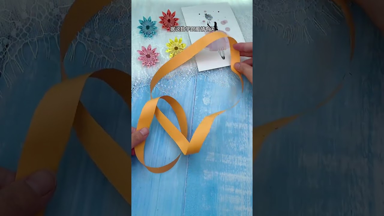 DIY Pressed Flower Hoop Art | Handmade Paper Wall Decoration Craft