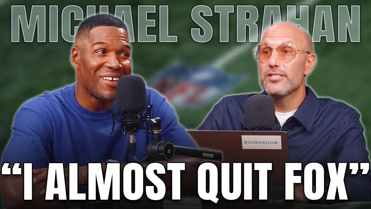 Michael Strahan Reveals Why He NEARLY QUIT TV for the NFL + Can Giants Surprise This Year?