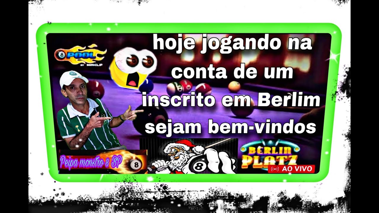 8 Ball pool Peipa monstro jogando em Berlim
