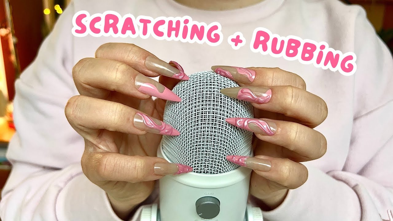 Bare Mic Rubbing & Scratching ASMR (Gentle & Delicate, No Talking)