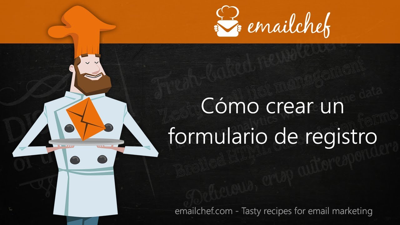 [ES] C&oacute;mo crear un formulario de registro