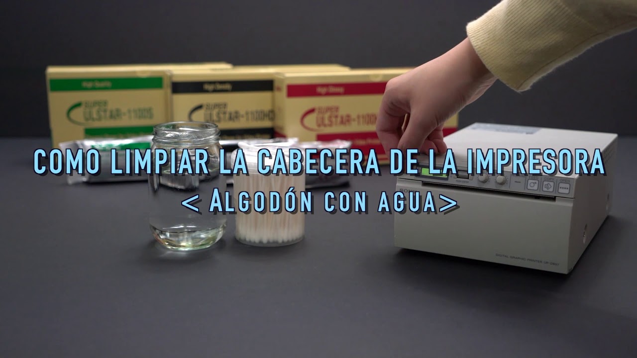 COMO LIMPIAR LA CABECERA DE LA IMPRESORA
