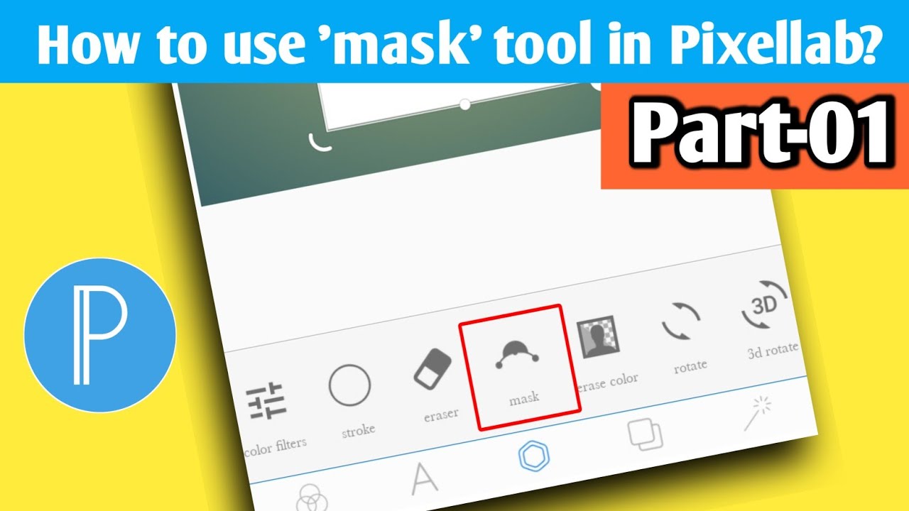 How to use mask tool in Pixellab | Pixellab Design | Dr Design