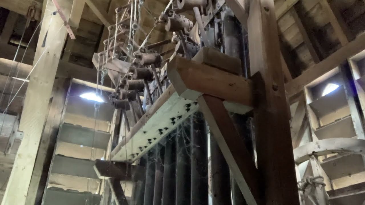 Visiting the Belfry at Leighterton, Glos
