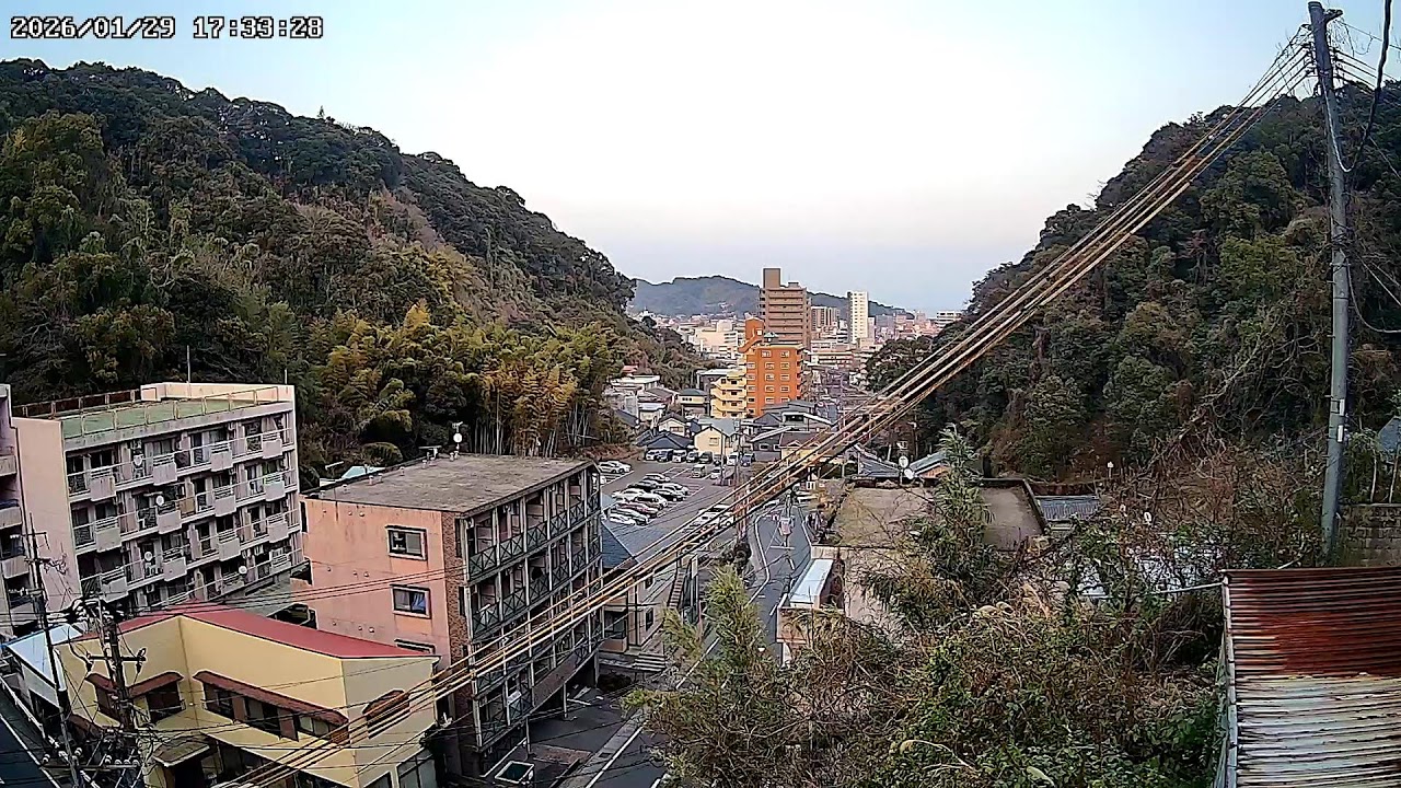 鹿児島県鹿児島市城山町ライブカメラ Kagoshima Shiroyama Live camera.world.cam