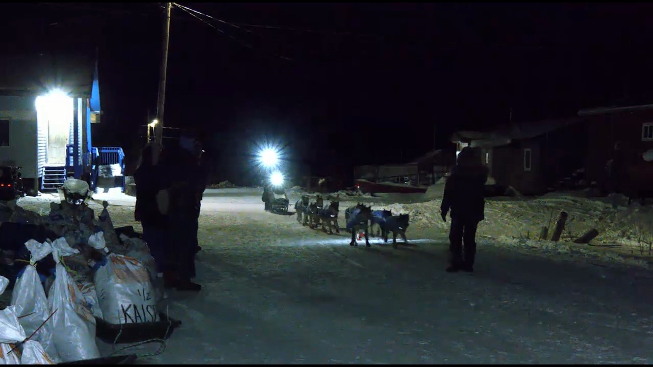 Iditarod 2026 - Pete Kaiser into Koyuk